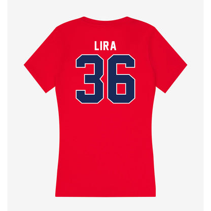 Arizona - NCAA Baseball : Tony Lira - Women's V-Neck T-Shirt-1