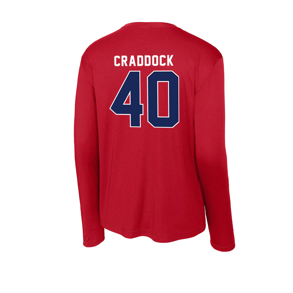 Arizona - NCAA Football : Brandon Craddock - Activewear Long Sleeve T-Shirt-1