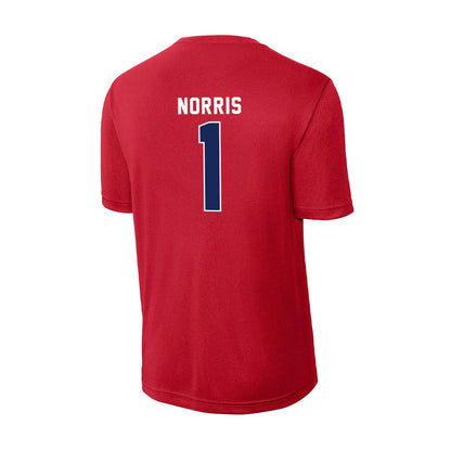 Arizona - NCAA Beach Volleyball : Leah Norris - Activewear T-Shirt-1