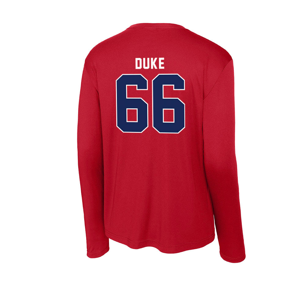 Arizona - NCAA Softball : Addison Duke - Activewear Long Sleeve T-Shirt-1