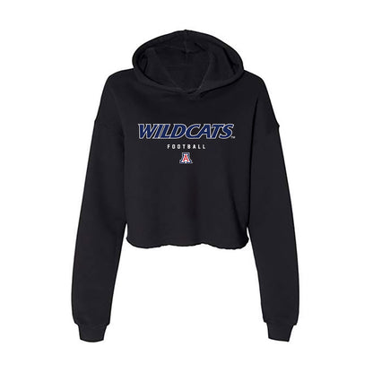 Arizona - NCAA Football : Jordan McCord III - Women's Crop Fleece Hoodie-0