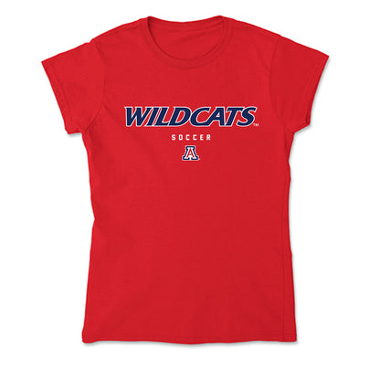 Arizona - NCAA Women's Soccer : Evie McCarthy - Soft Style Women’s T-Shirt-0