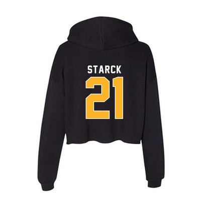 Pittsburgh - NCAA Women's Volleyball : Izzy Starck - Women's Crop Fleece Hoodie-1