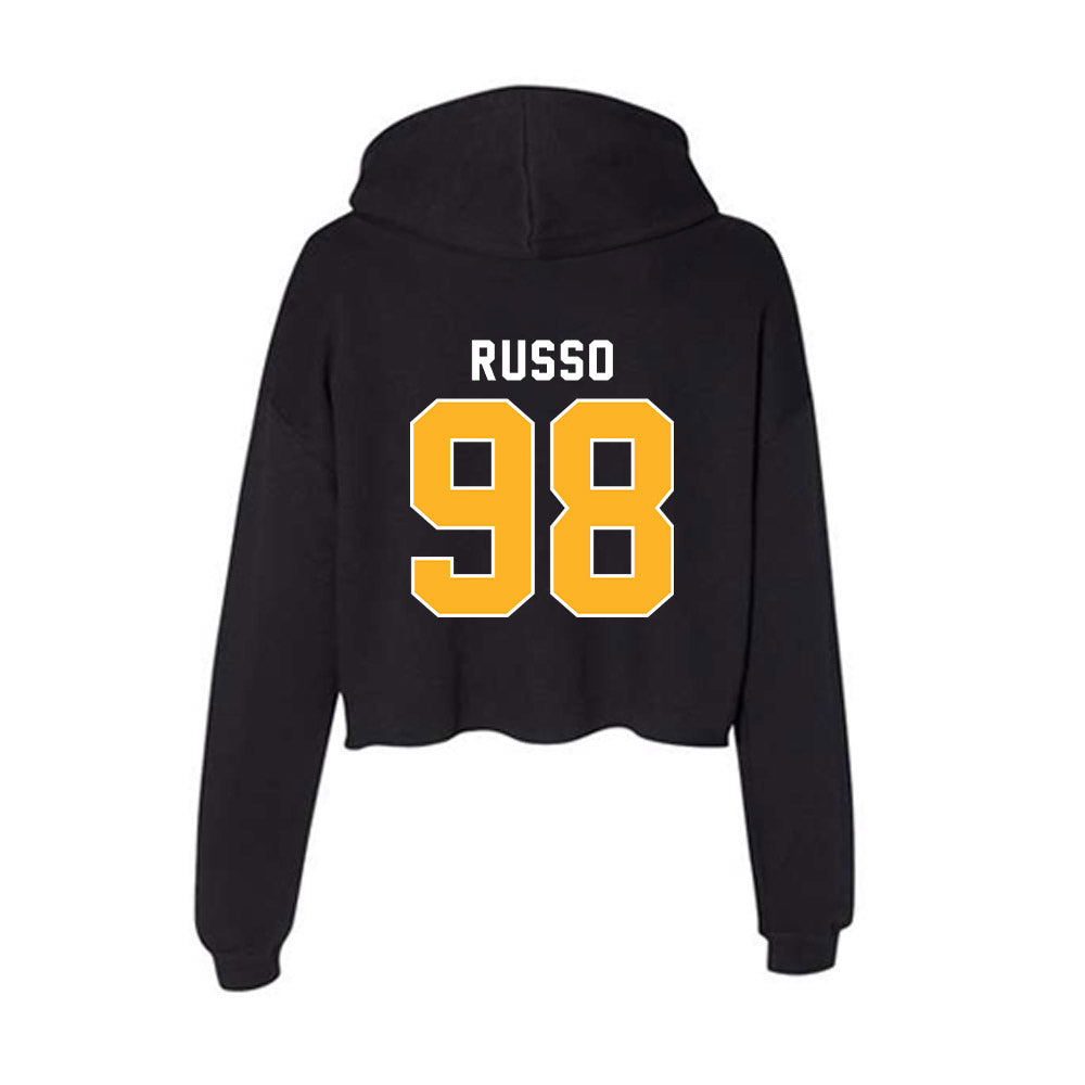 Pittsburgh - NCAA Football : Gabe Russo - Women's Crop Fleece Hoodie-1