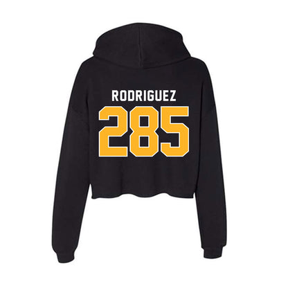 Pittsburgh - NCAA Wrestling : Caleb Rodriguez - Women's Crop Fleece Hoodie-1
