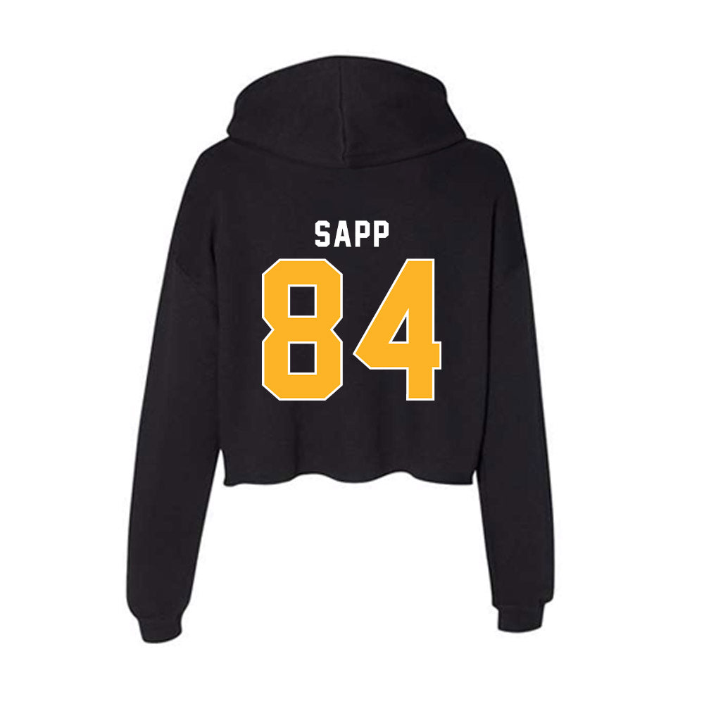Pittsburgh - NCAA Football : Cam Sapp - Women's Crop Fleece Hoodie-1