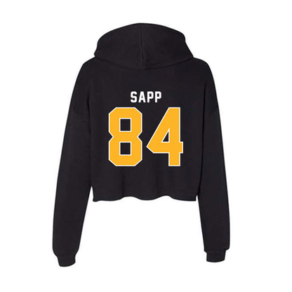 Pittsburgh - NCAA Football : Cam Sapp - Women's Crop Fleece Hoodie-1