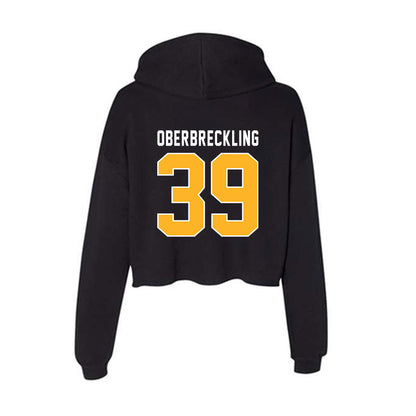 Pittsburgh - NCAA Softball : Addison Oberbreckling - Women's Crop Fleece Hoodie-1