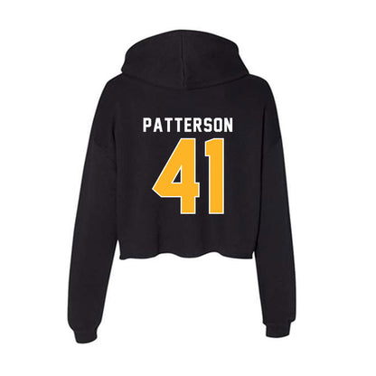Pittsburgh - NCAA Football : Isaac Patterson - Women's Crop Fleece Hooded Sweatshirt-1