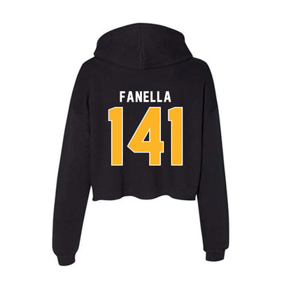 Pittsburgh - NCAA Wrestling : Nico Fanella - Women's Crop Fleece Hoodie-1