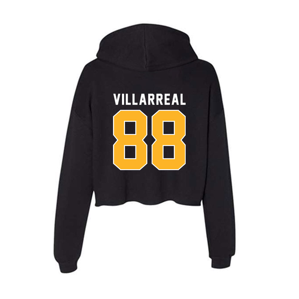 Pittsburgh - NCAA Football : Wyatt Villarreal - Women's Crop Fleece Hoodie-1