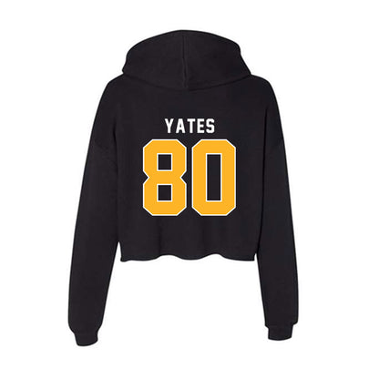 Pittsburgh - NCAA Football : Bryce Yates - Women's Crop Fleece Hoodie-1