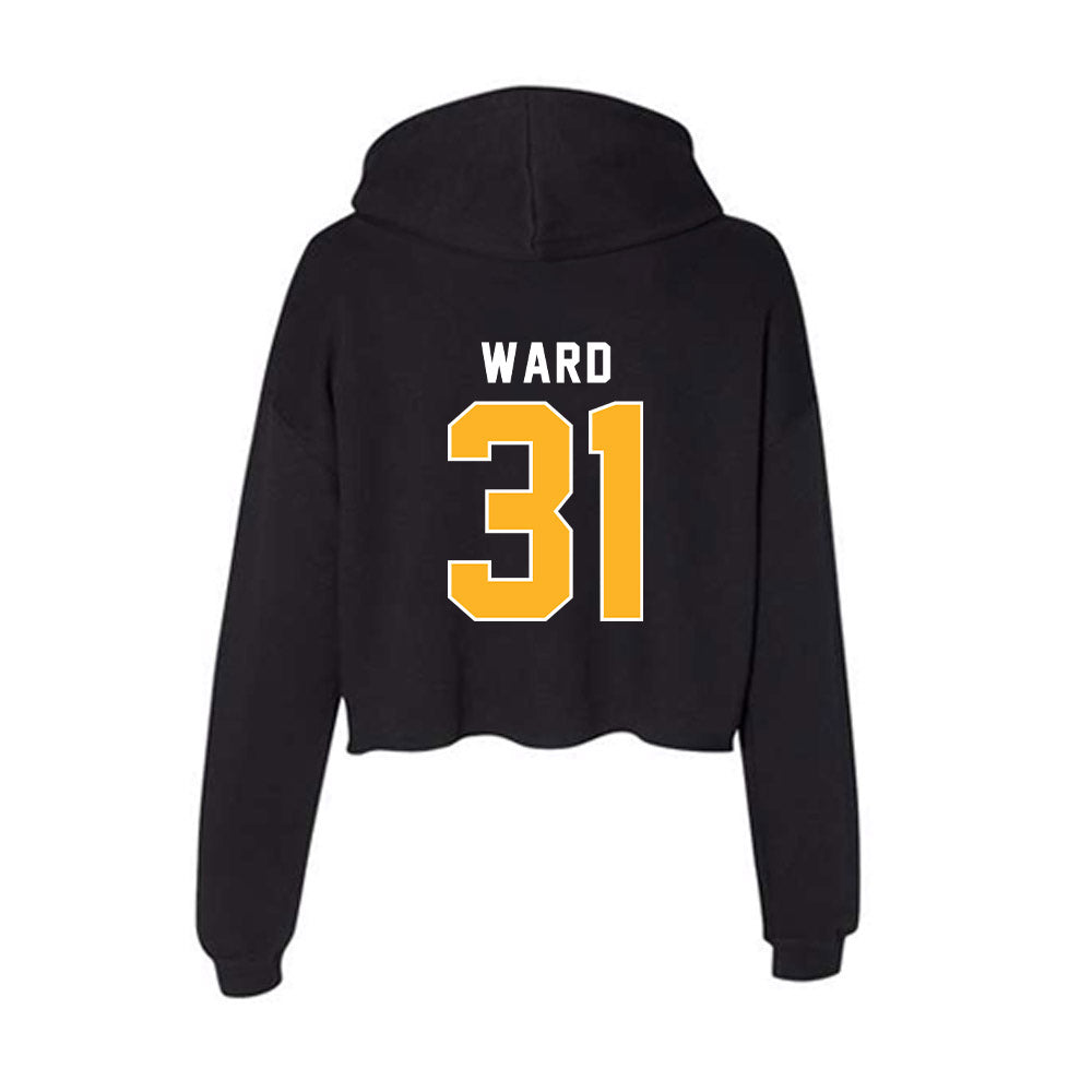 Pittsburgh - NCAA Football : DeMarco Ward - Women's Crop Fleece Hoodie-1