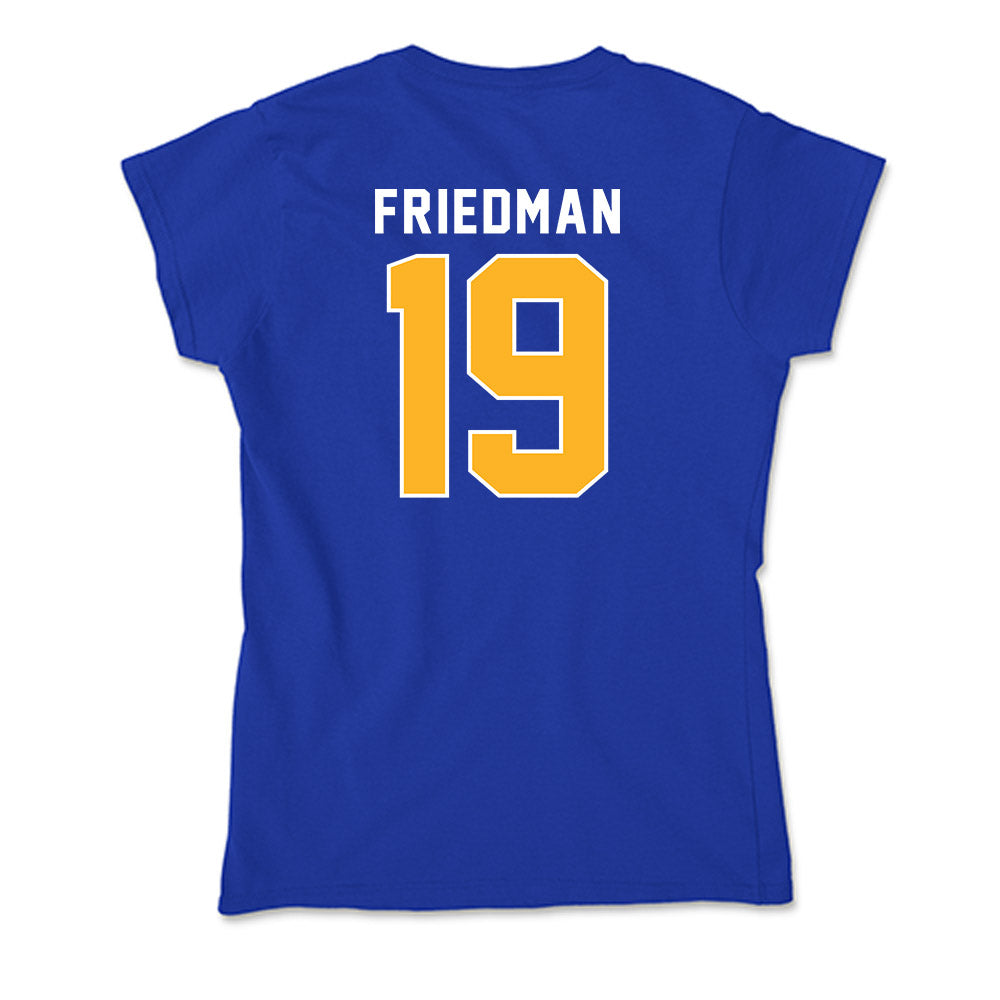 Pittsburgh - NCAA Football : Davin Friedman - Soft Style Women’s T-Shirt-1