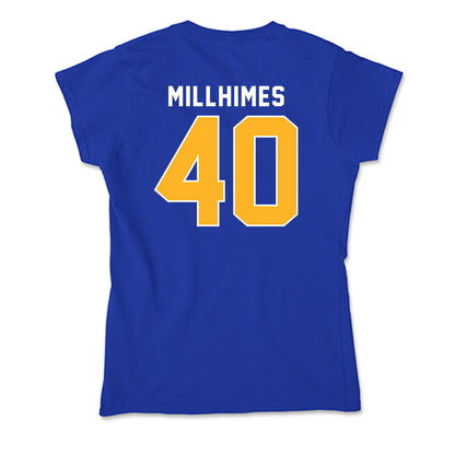 Pittsburgh - NCAA Football : Ty Millhimes - Soft Style Women’s T-Shirt-1