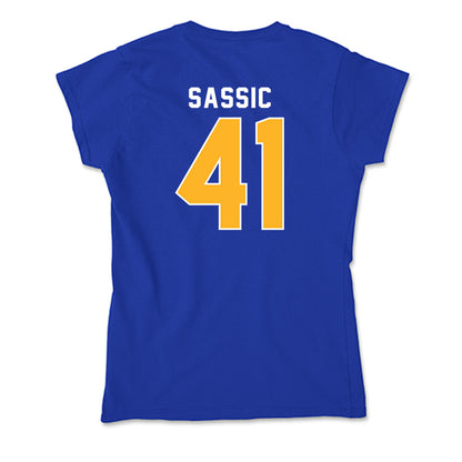 Pittsburgh - NCAA Football : Jake Sassic - Soft Style Women’s T-Shirt-1