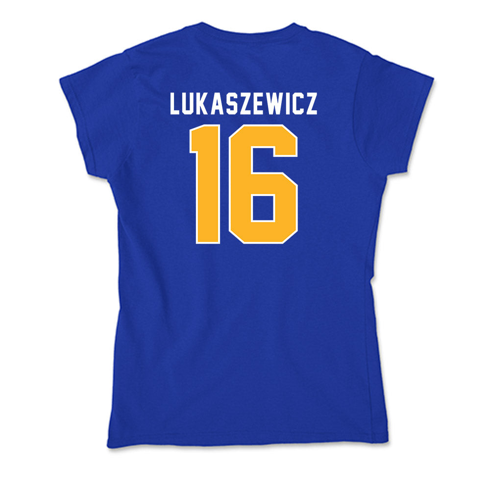 Pittsburgh - NCAA Softball : Allie Lukaszewicz - Soft Style Women’s T-Shirt-1