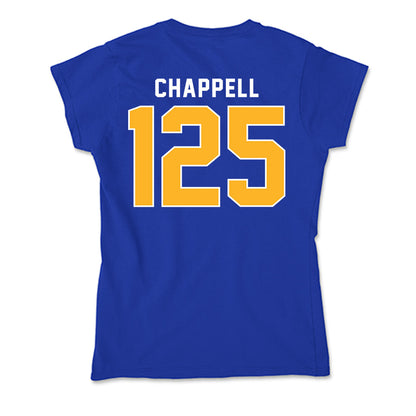 Pittsburgh - NCAA Wrestling : Tyler Chappell - Soft Style Women’s T-Shirt-1