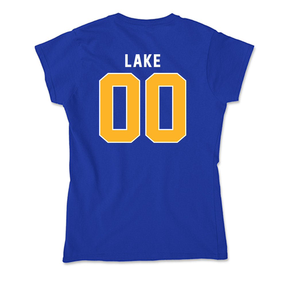 Pittsburgh - NCAA Baseball : Aaron Lake - Soft Style Women’s T-Shirt-1