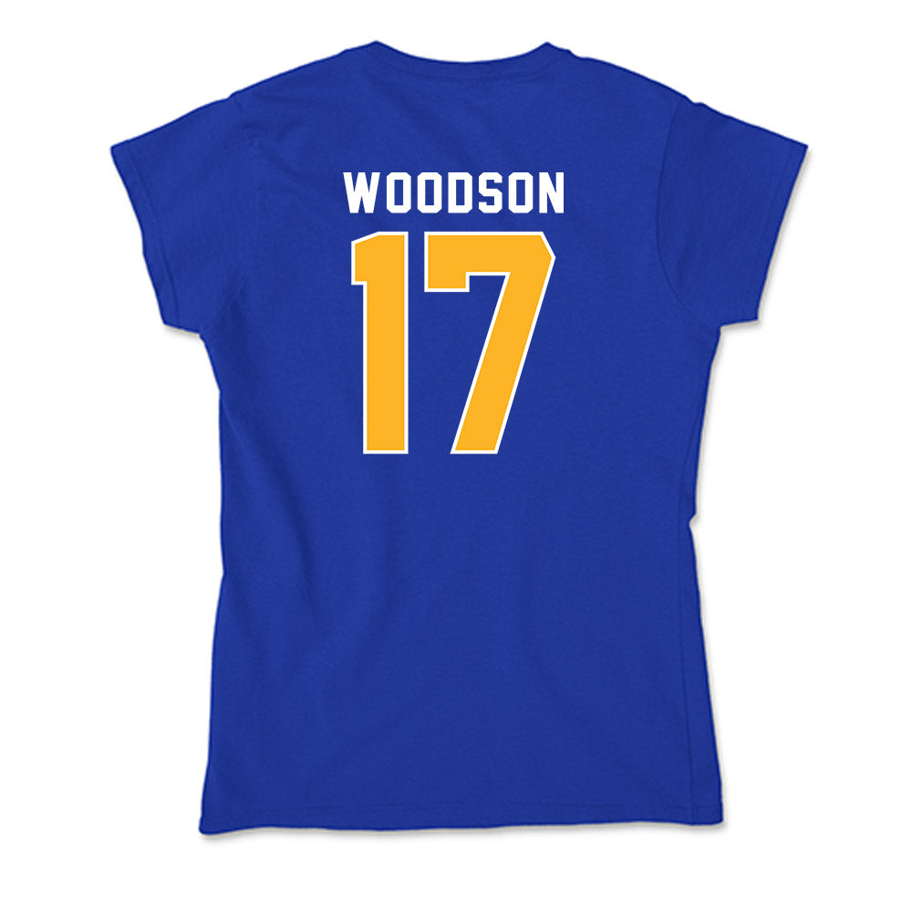 Pittsburgh - NCAA Football : Cole Woodson - Soft Style Women’s T-Shirt-1