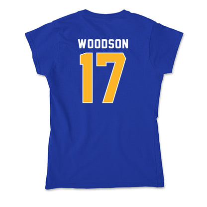 Pittsburgh - NCAA Football : Cole Woodson - Soft Style Women’s T-Shirt-1