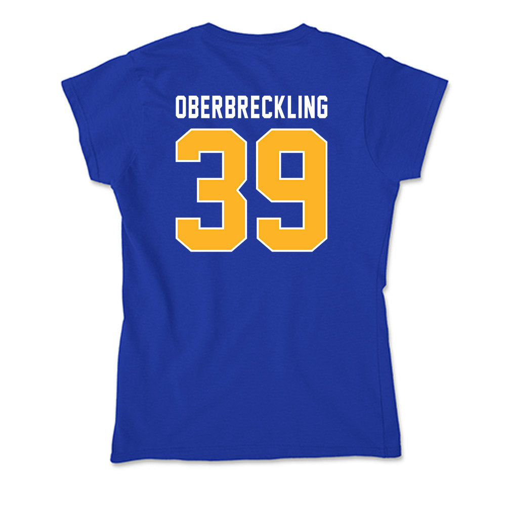 Pittsburgh - NCAA Softball : Addison Oberbreckling - Soft Style Women’s T-Shirt-1