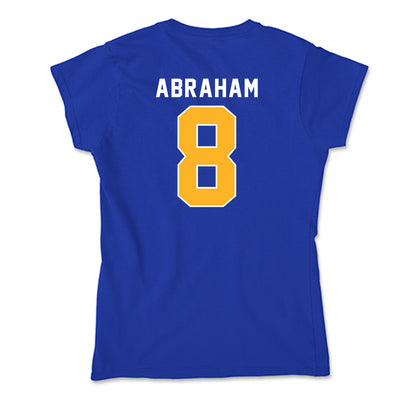 Pittsburgh - NCAA Women's Soccer : Lola Abraham - Soft Style Women’s T-Shirt-1