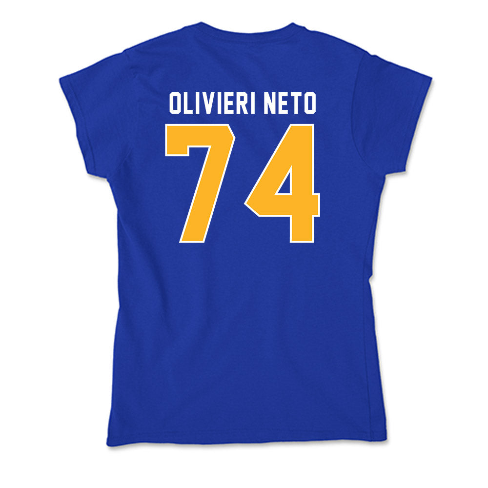 Pittsburgh - NCAA Football : Ernesto Olivieri Neto - Soft Style Women’s T-Shirt-1