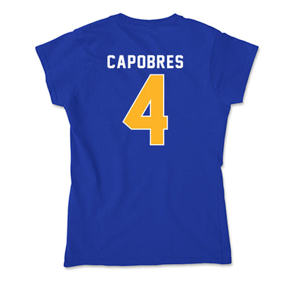 Pittsburgh - NCAA Women's Lacrosse : Anna Capobres - Soft Style Women’s T-Shirt-1