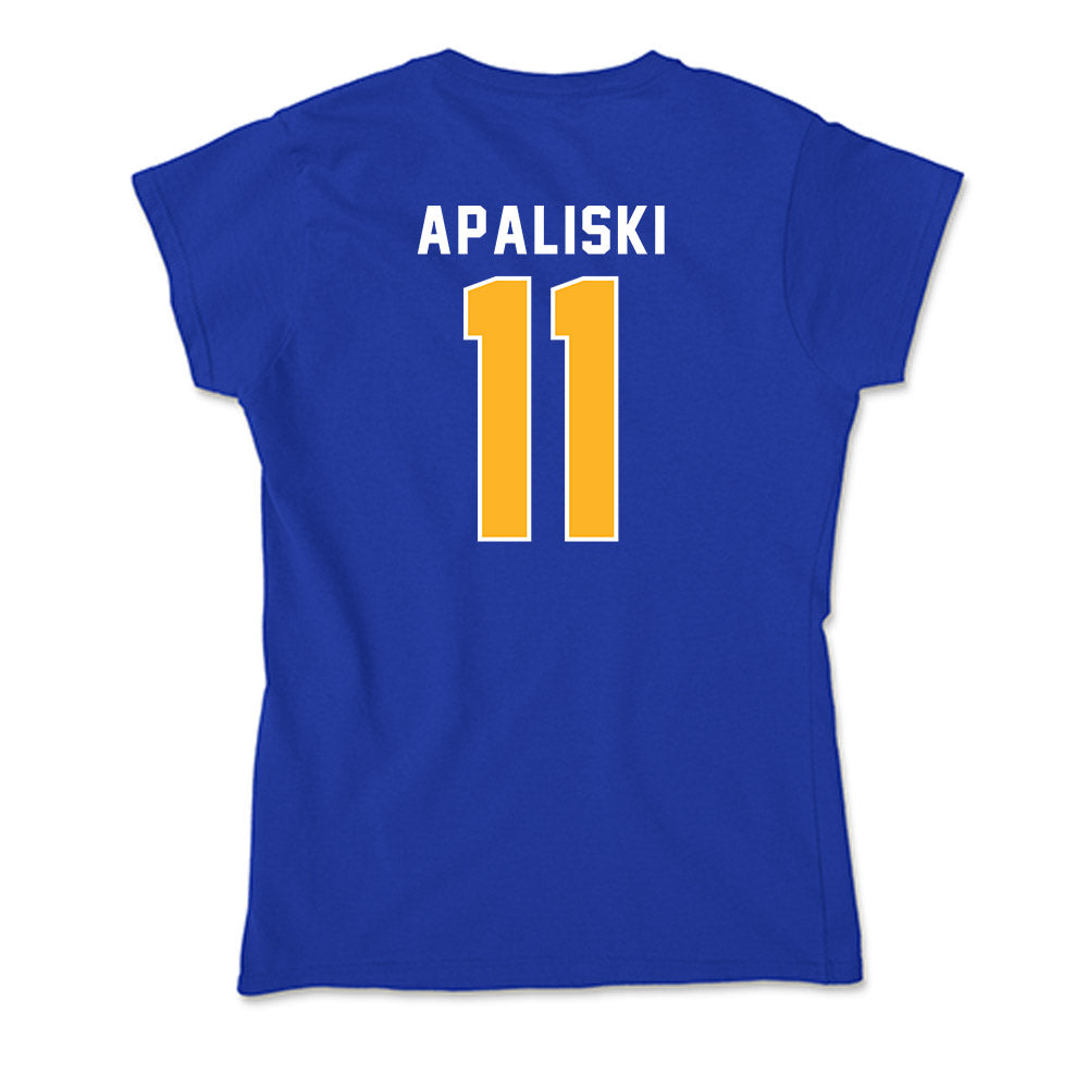 Pittsburgh - NCAA Baseball : Ryan Apaliski - Soft Style Women’s T-Shirt-1