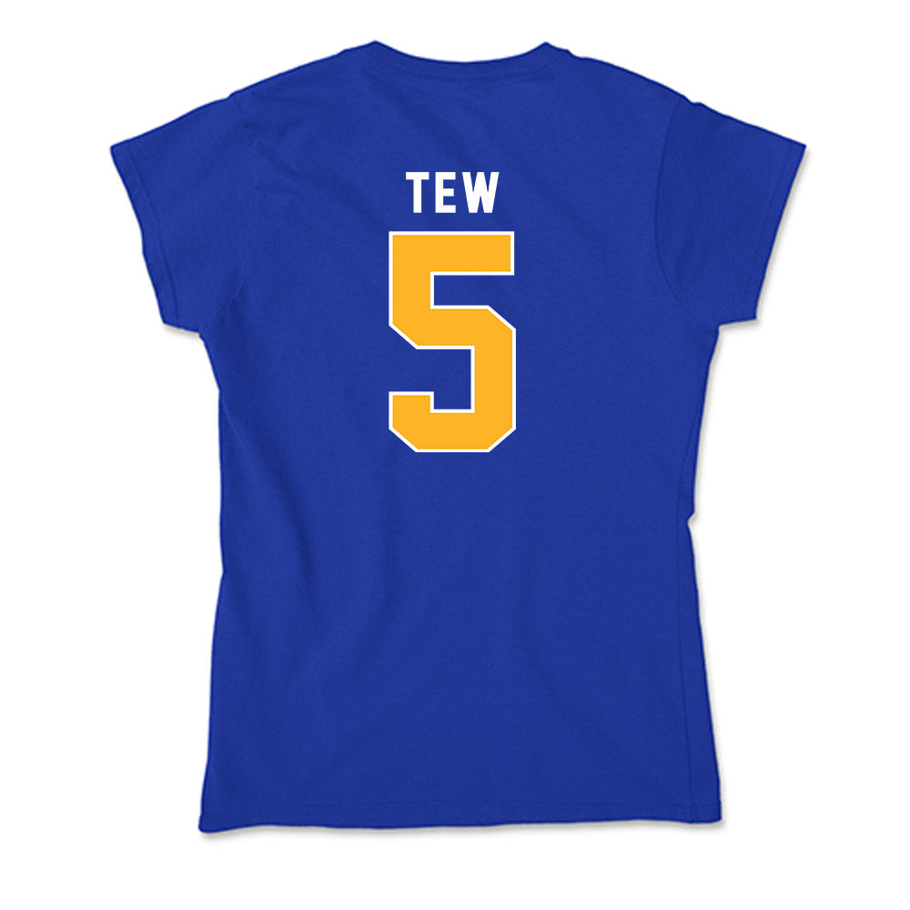 Pittsburgh - NCAA Women's Soccer : Maci Tew - Soft Style Women’s T-Shirt-1