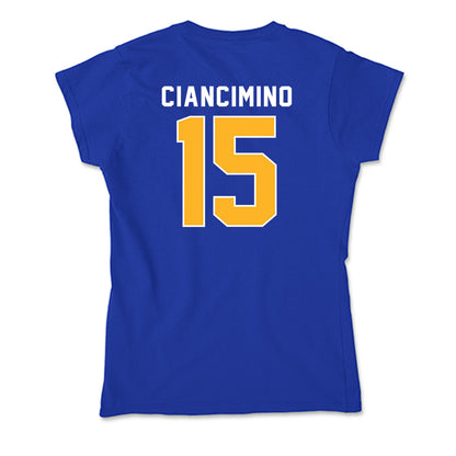 Pittsburgh - NCAA Baseball : joey ciancimino - Soft Style Women’s T-Shirt-1