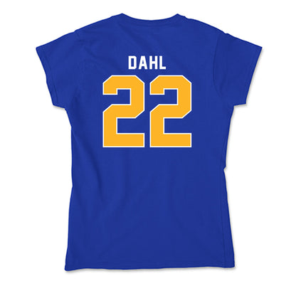 Pittsburgh - NCAA Men's Soccer : Lasse Dahl - Soft Style Women’s T-Shirt-1