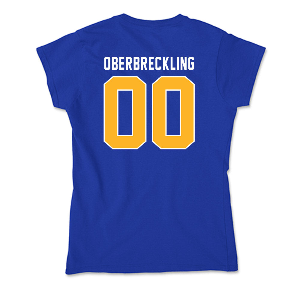 Pittsburgh - NCAA Softball : Addison Oberbreckling - Soft Style Women’s T-Shirt-1