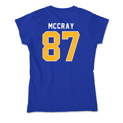 Pittsburgh - NCAA Football : Demetrice McCray - Soft Style Women’s T-Shirt-1