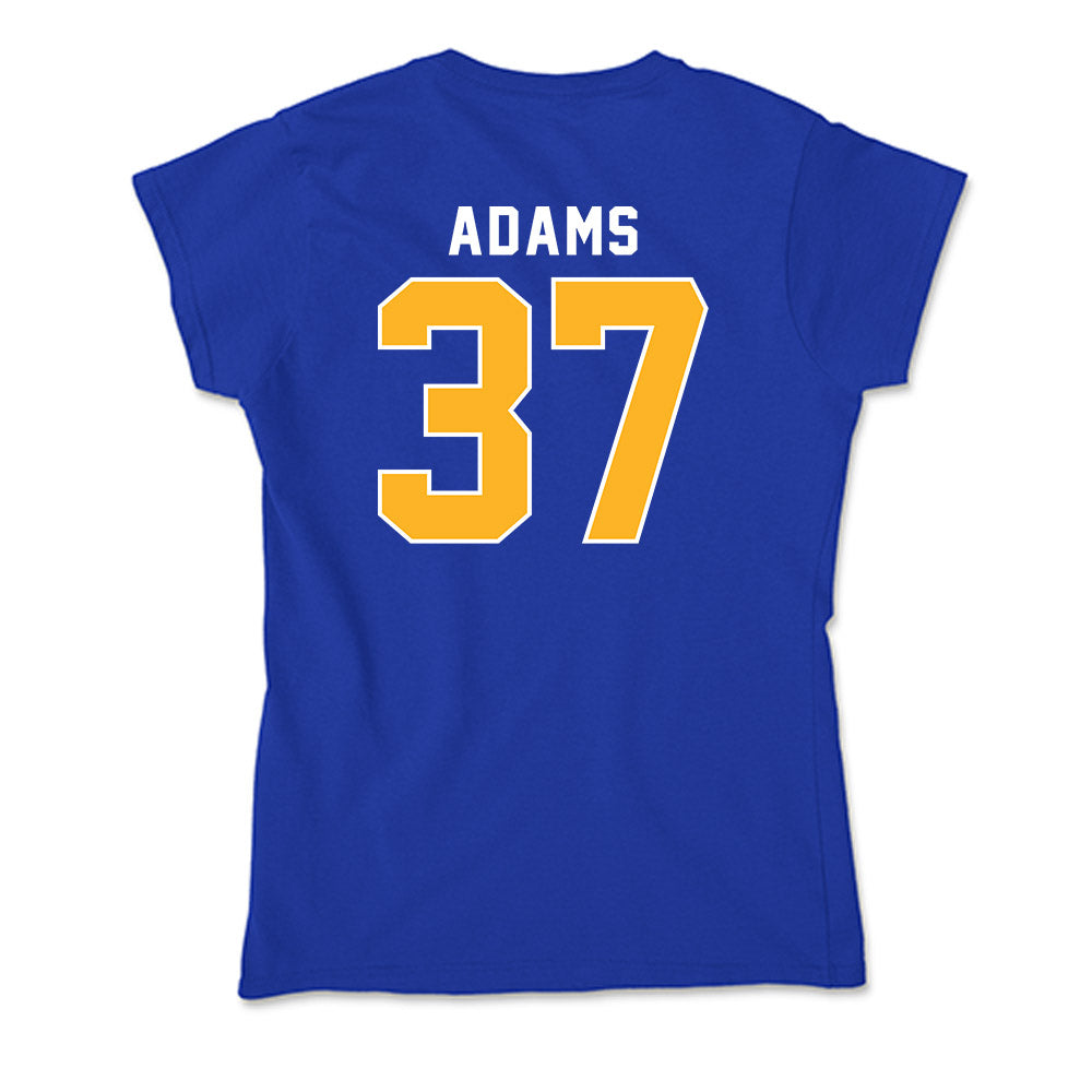 Pittsburgh - NCAA Baseball : JT Adams - Soft Style Women’s T-Shirt-1