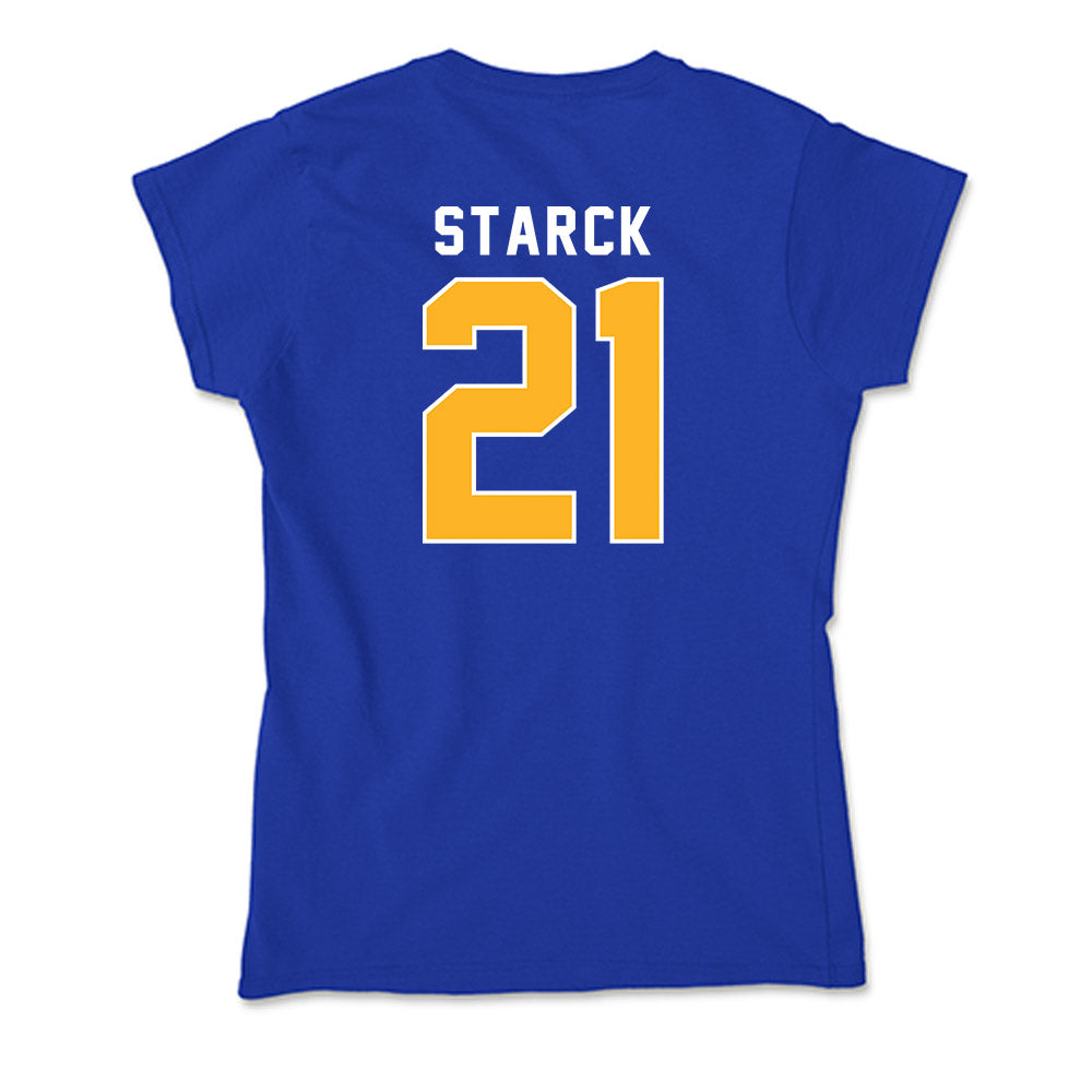Pittsburgh - NCAA Women's Volleyball : Izzy Starck - Soft Style Women’s T-Shirt-1