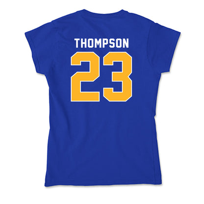 Pittsburgh - NCAA Football : Kanye Thompson - Soft Style Women’s T-Shirt-1