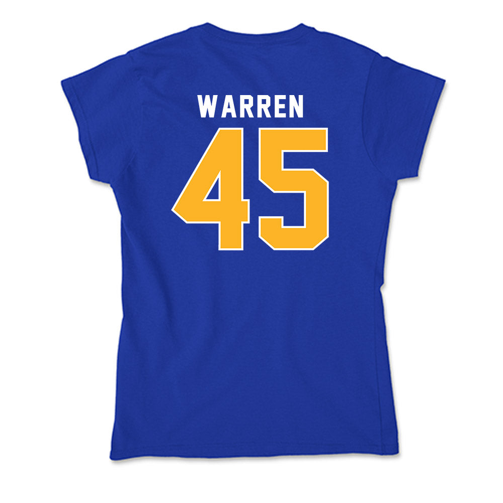 Pittsburgh - NCAA Football : Jeremiah Warren - Soft Style Women’s T-Shirt-1