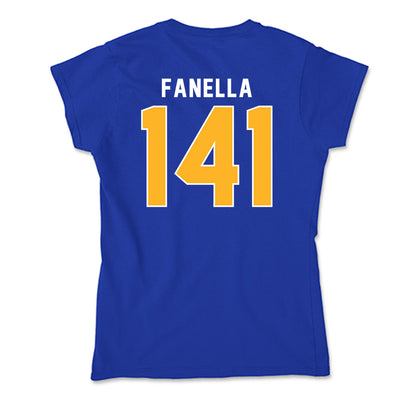 Pittsburgh - NCAA Wrestling : Nico Fanella - Soft Style Women’s T-Shirt-1