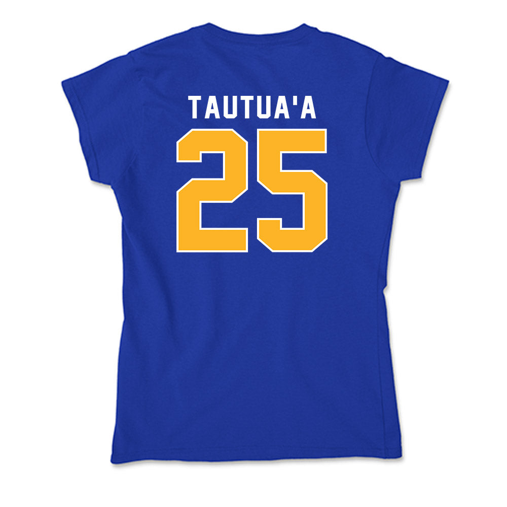 Pittsburgh - NCAA Women's Volleyball : Haiti Tautua'a - Soft Style Women’s T-Shirt-1