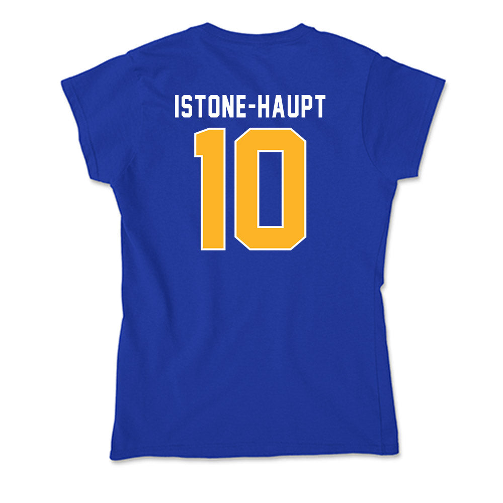 Pittsburgh - NCAA Women's Soccer : Weslee Istone-Haupt - Soft Style Women’s T-Shirt-1