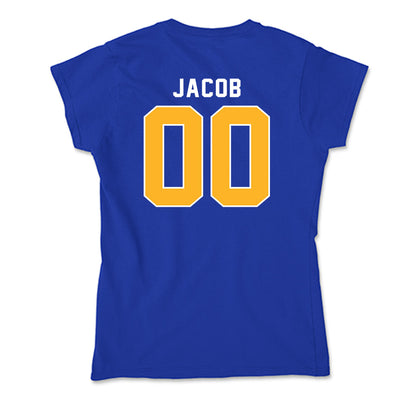 Pittsburgh - NCAA Baseball : Jordan Jacob - Soft Style Women’s T-Shirt-1