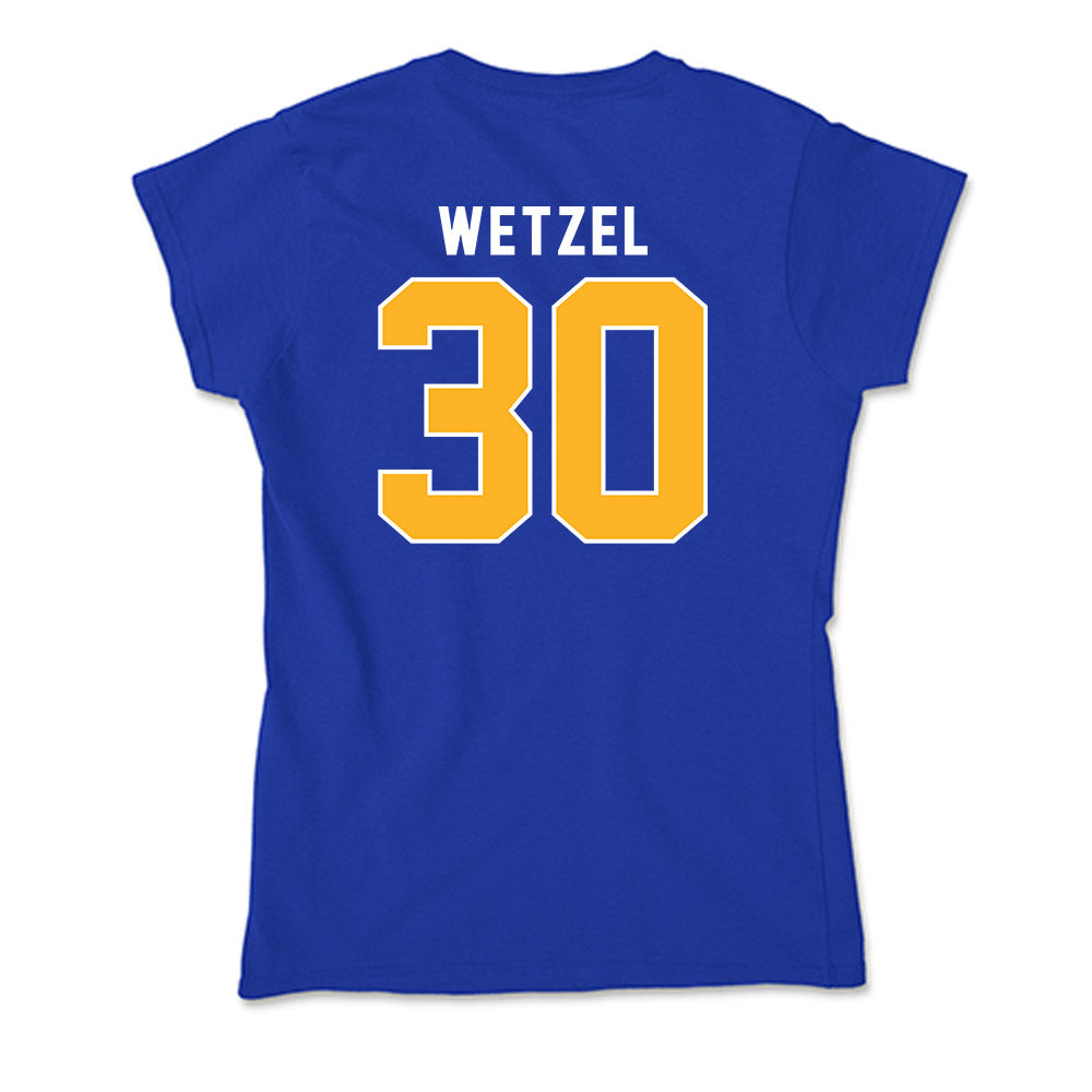 Pittsburgh - NCAA Football : John Wetzel - Soft Style Women’s T-Shirt-1