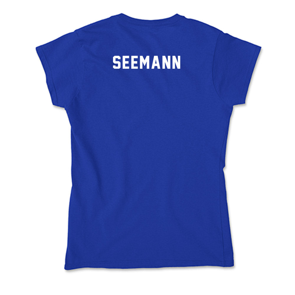 Pittsburgh - NCAA Cheerleading : Owen Seemann - Soft Style Women’s T-Shirt-1