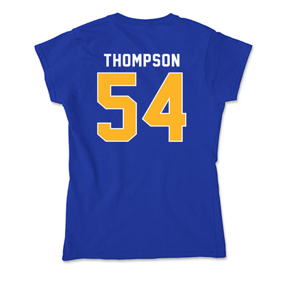 Pittsburgh - NCAA Football : Justin Thompson - Soft Style Women’s T-Shirt-1