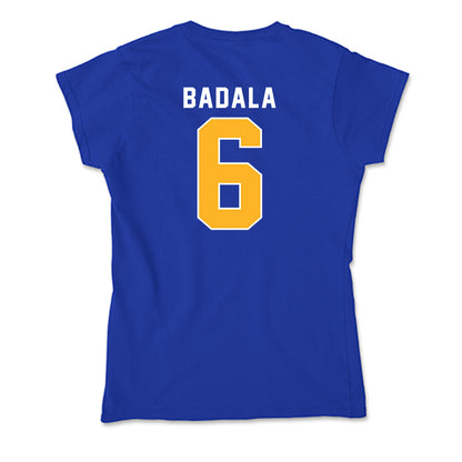Pittsburgh - NCAA Baseball : John Badala - Soft Style Women’s T-Shirt-1