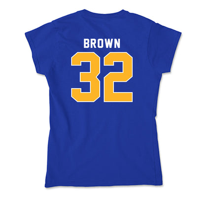Pittsburgh - NCAA Football : Truitt Brown - Soft Style Women’s T-Shirt-1