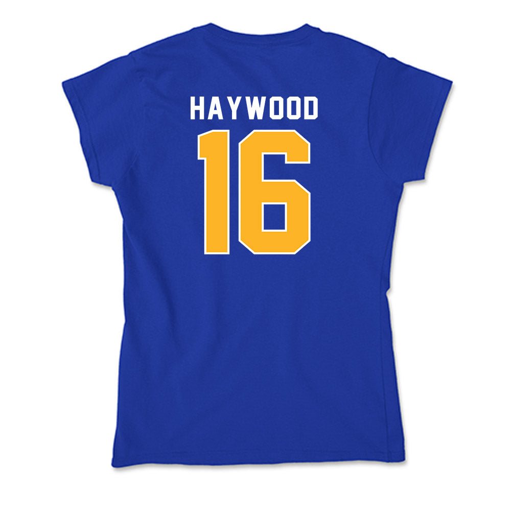 Pittsburgh - NCAA Women's Lacrosse : Amelia Haywood - Soft Style Women’s T-Shirt-1