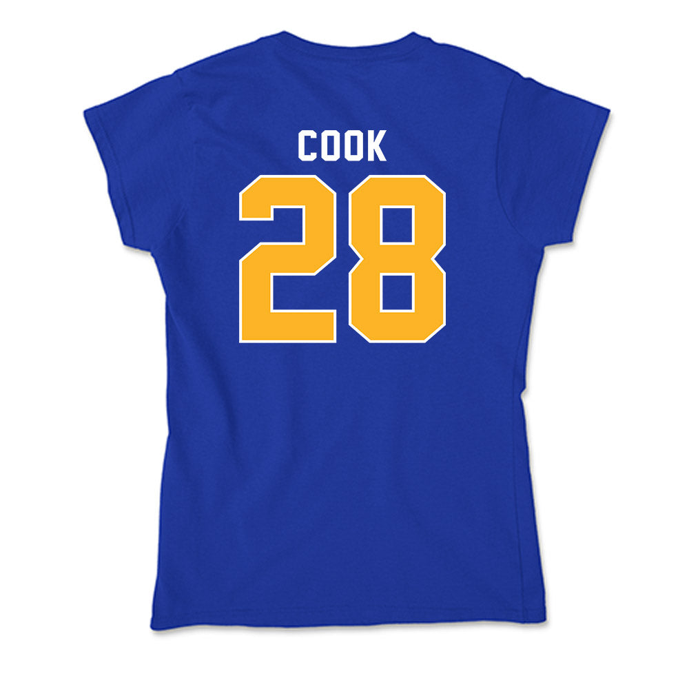 Pittsburgh - NCAA Football : Justin Cook - Soft Style Women’s T-Shirt-1
